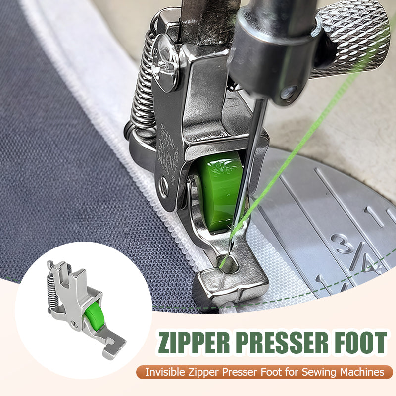 Invisible Zipper Presser Foot for Sewing Machines
