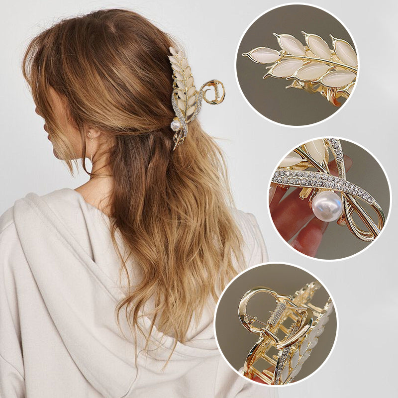 Golden Wheat Elegant Alloy Hair Grip