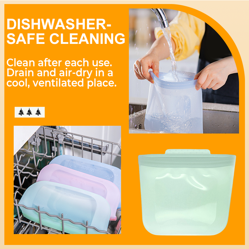 Reusable Silicone Food Storage Bag
