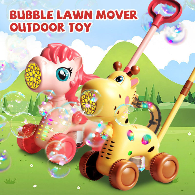Bubble Lawn Mover Outdoor Toy