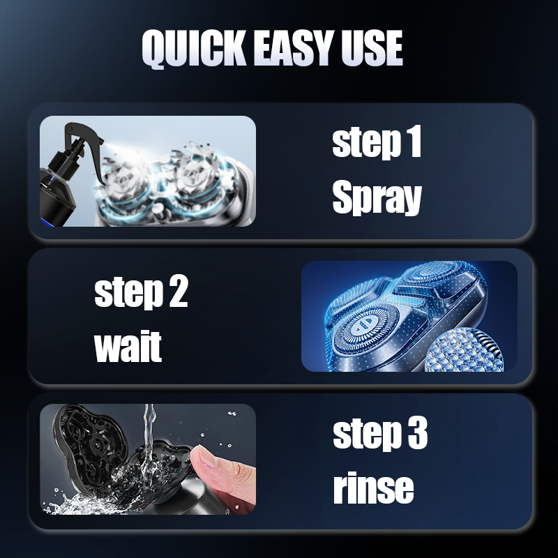 Universal Efficient Electric Razor Cleaner Spray