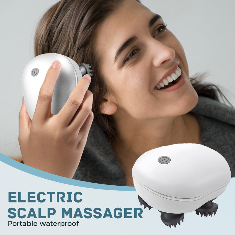 Portable Waterproof Electric Scalp Massager