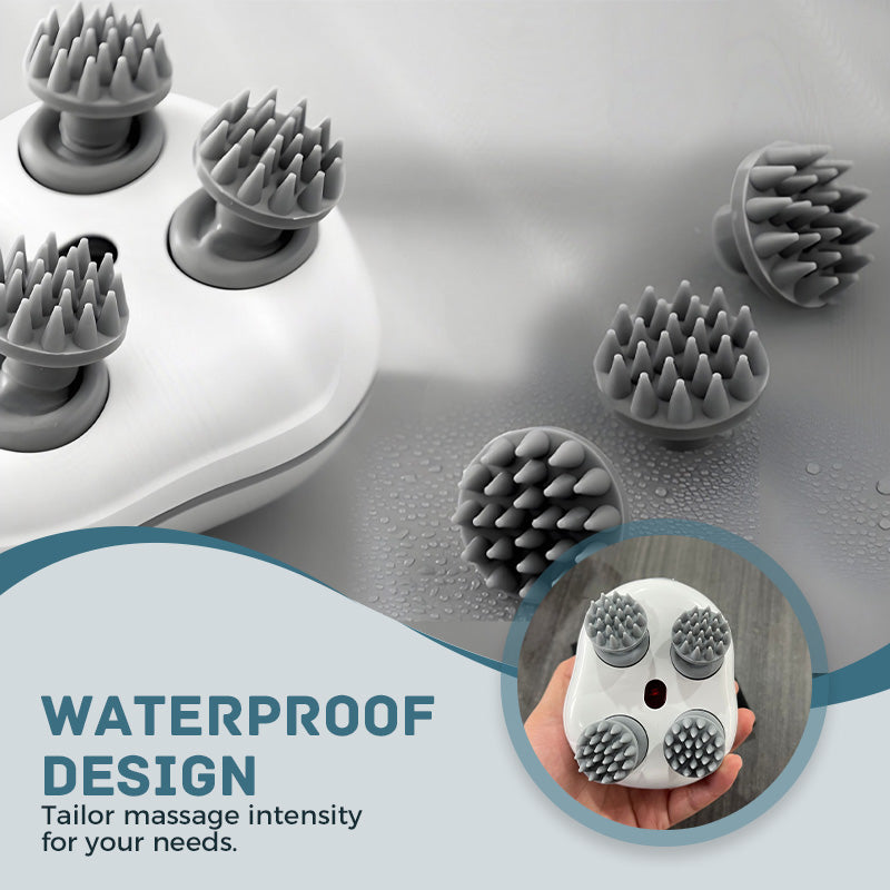 Portable Waterproof Electric Scalp Massager