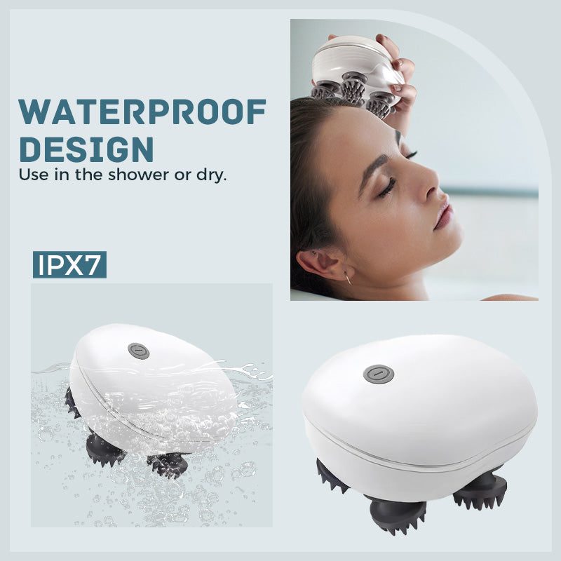 Portable Waterproof Electric Scalp Massager