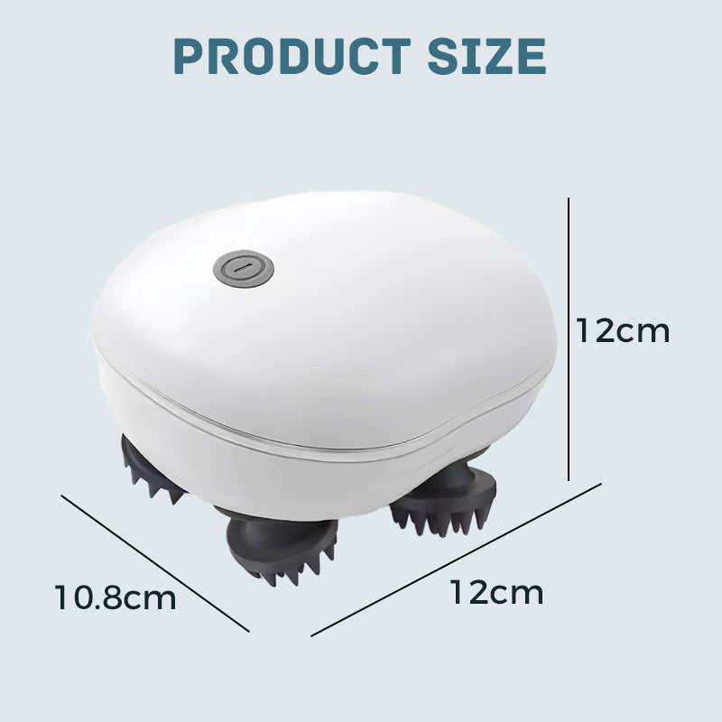 Portable Waterproof Electric Scalp Massager