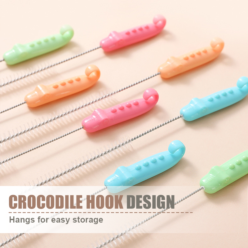 Reusable Extra Long Straw Cleaner Brush