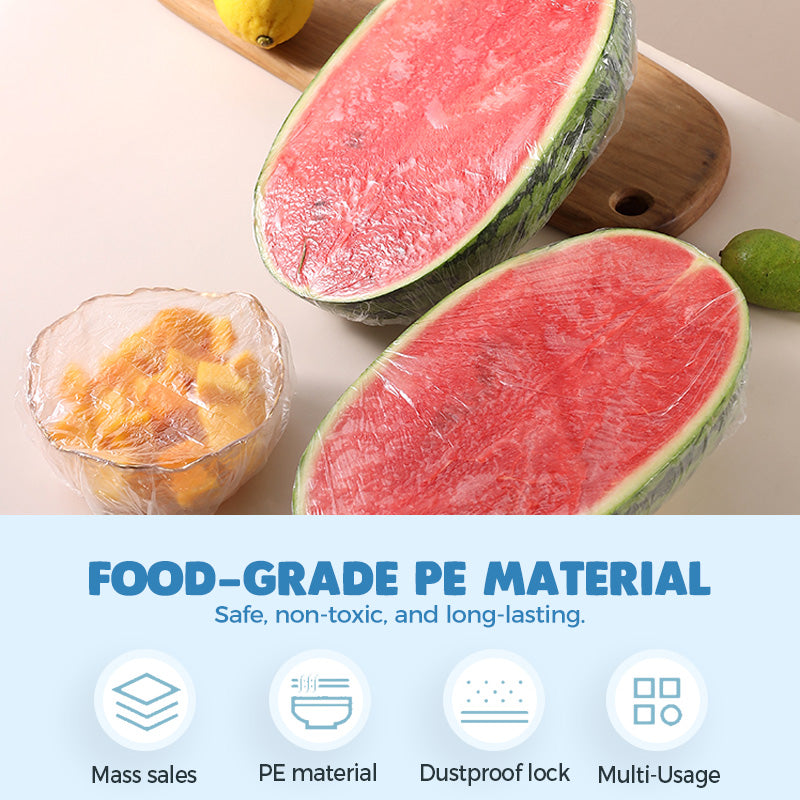 Pull-Out Elasticated Disposable Plastic Wrap