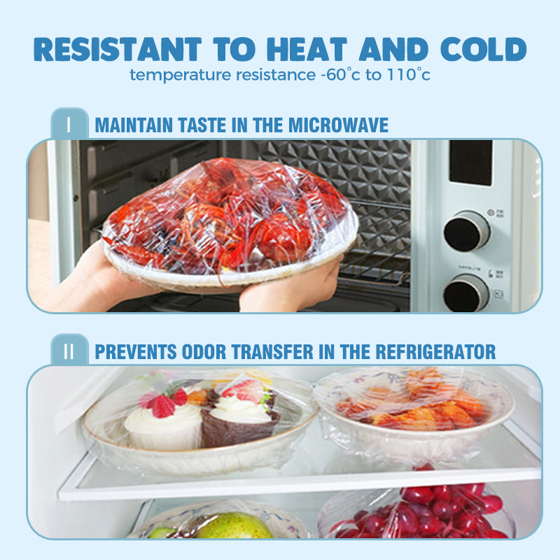 Pull-Out Elasticated Disposable Plastic Wrap