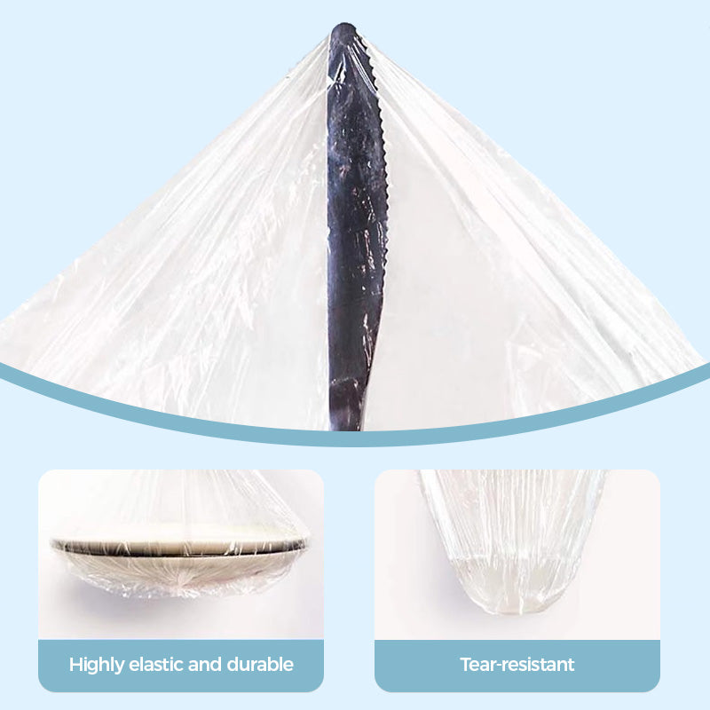 Pull-Out Elasticated Disposable Plastic Wrap