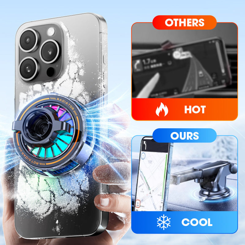 Car Phone Holder with Semiconductor Cooling