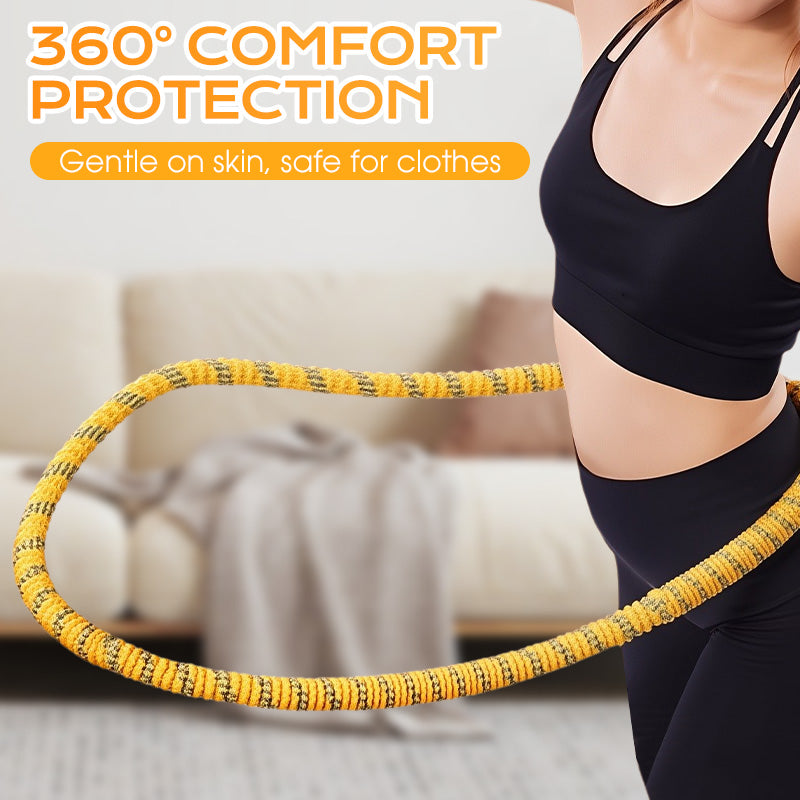 Foldable Weighted Soft Spring Hoop