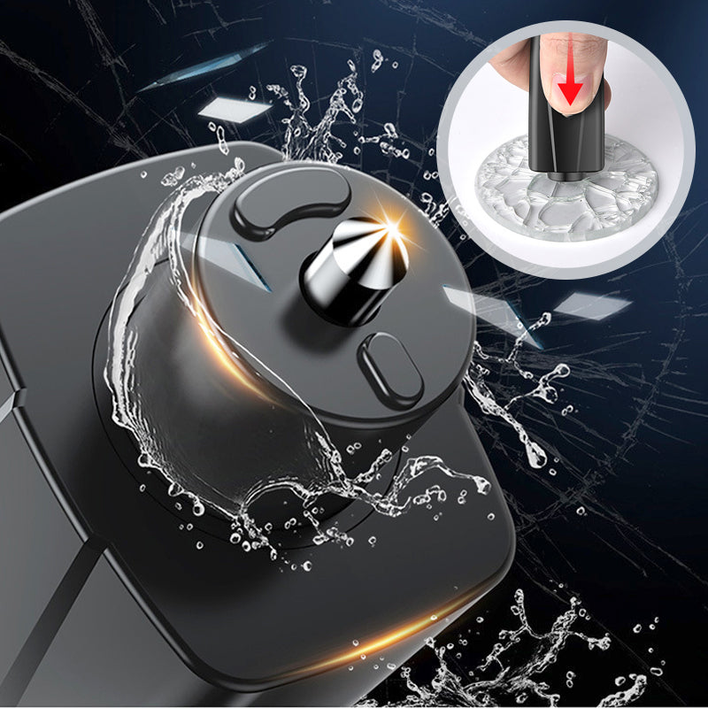 Emergency 2-in-1 Car Window Breaker Tool Keychain