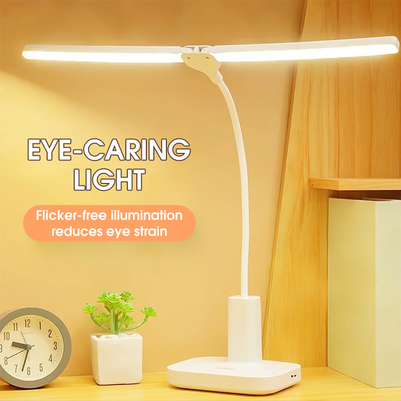 Eye-Caring LED Desk Lamp with Adjustable Brightness