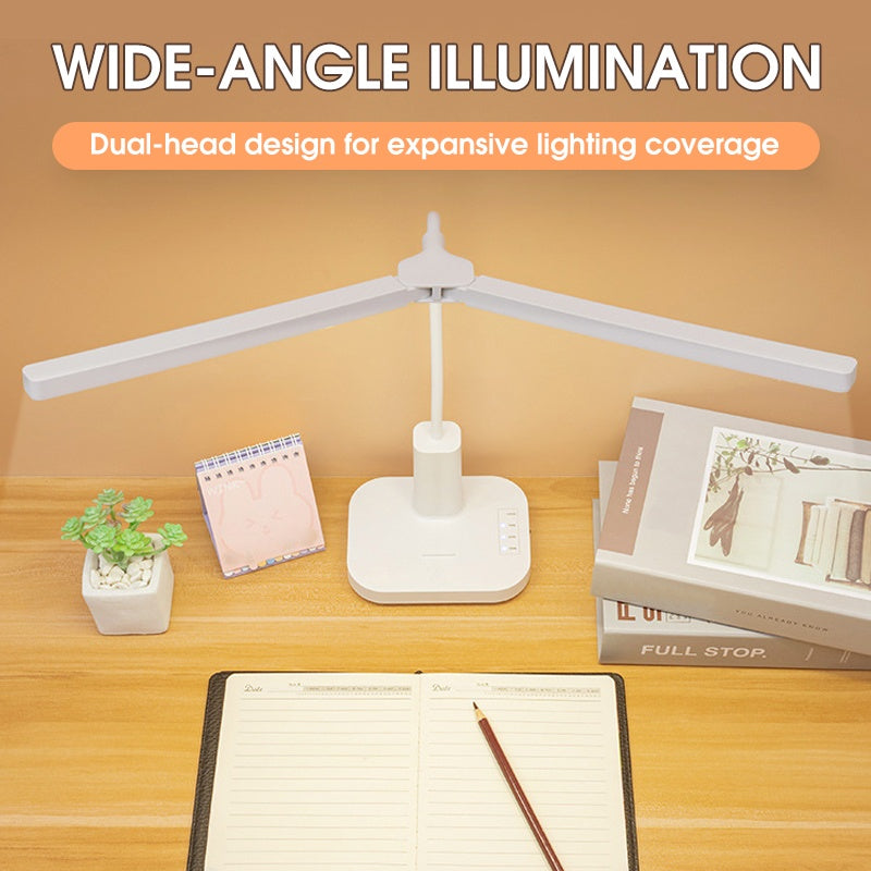 Eye-Caring LED Desk Lamp with Adjustable Brightness