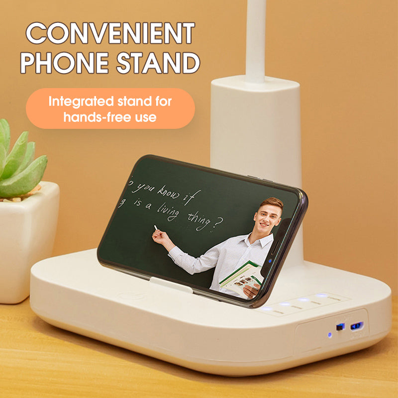 Eye-Caring LED Desk Lamp with Adjustable Brightness