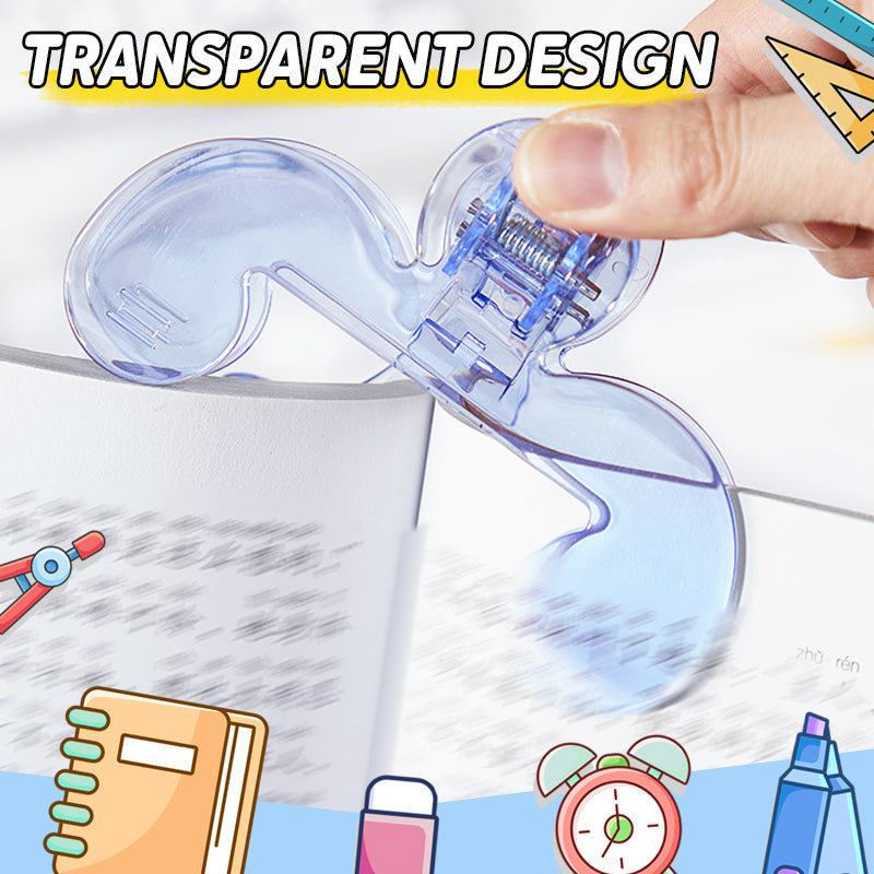 Multifunctional & Portable Clear Book Page Clip