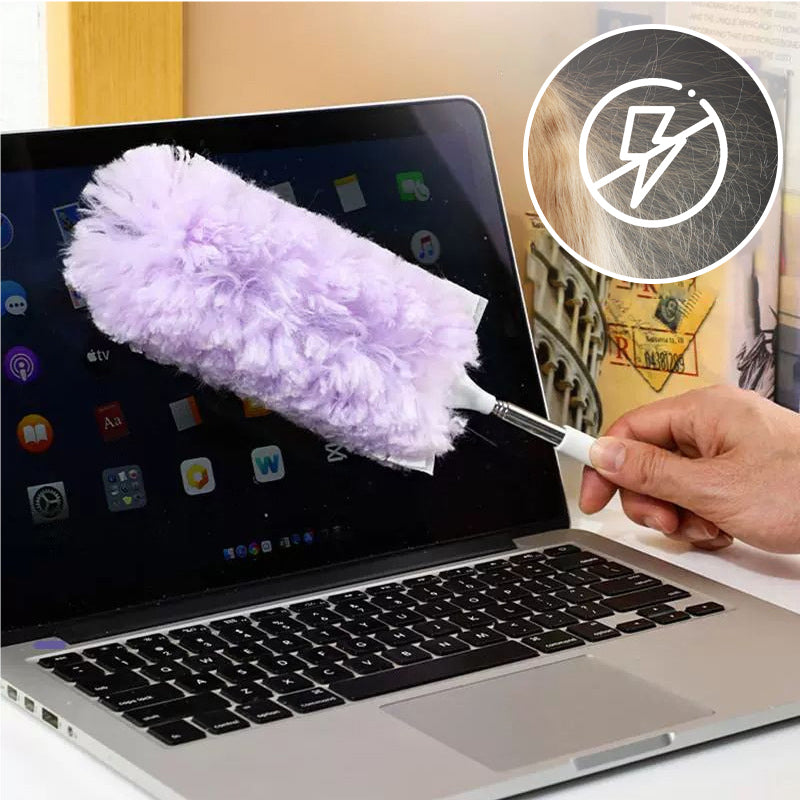 Multipurpose Disposable Bendable Duster with Extendable Pole