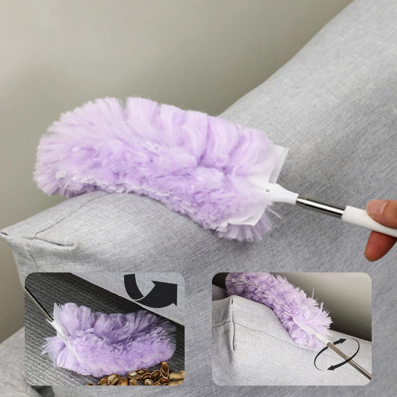 Multipurpose Disposable Bendable Duster with Extendable Pole