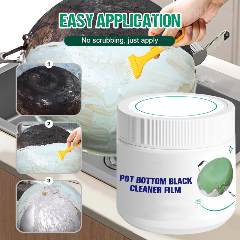 Pot Bottom Black Cleaner Film